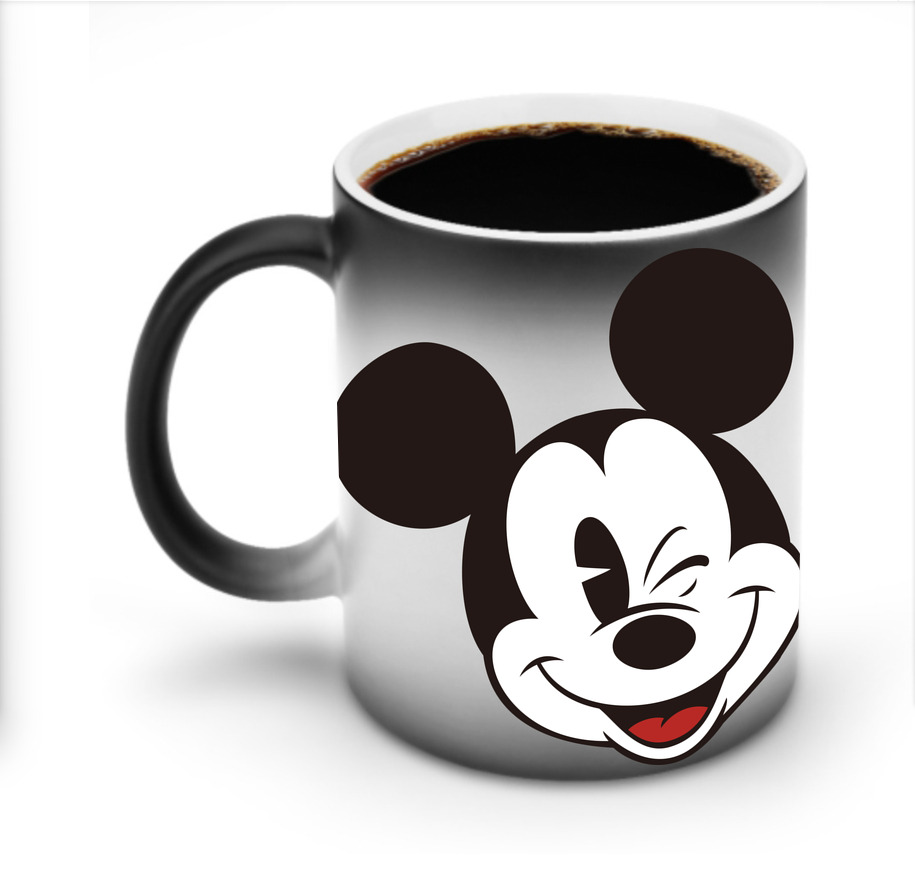 ミッキーマウス Mickey Mouse 温度変色マグカップ