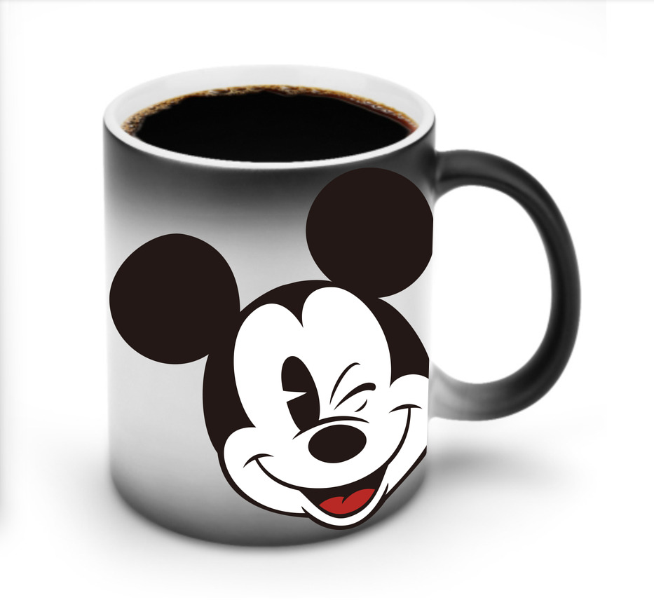 ミッキーマウス Mickey Mouse 温度変色マグカップ