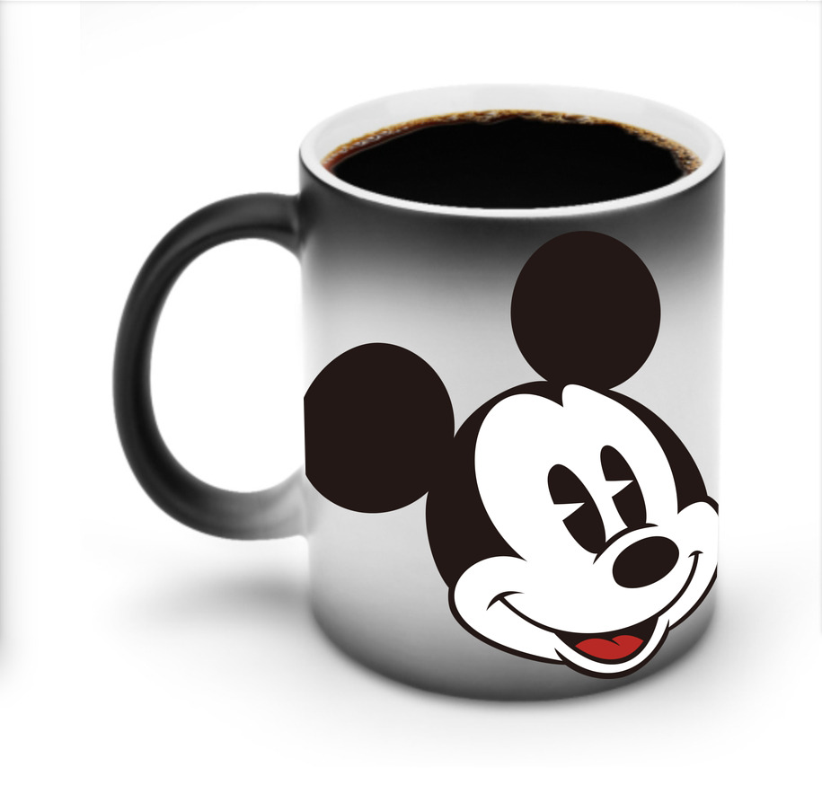 ミッキーマウス Mickey Mouse 温度変色マグカップ