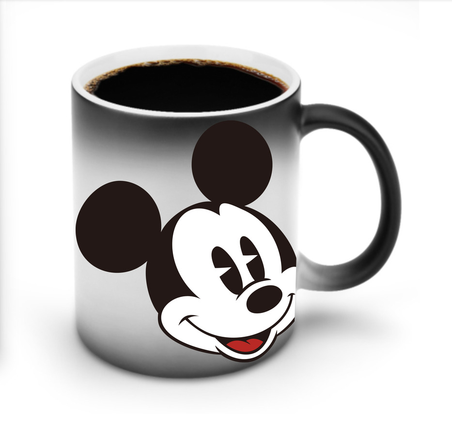 ミッキーマウス Mickey Mouse 温度変色マグカップ