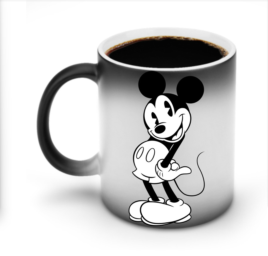 ミッキーマウス Mickey Mouse 温度変色マグカップ