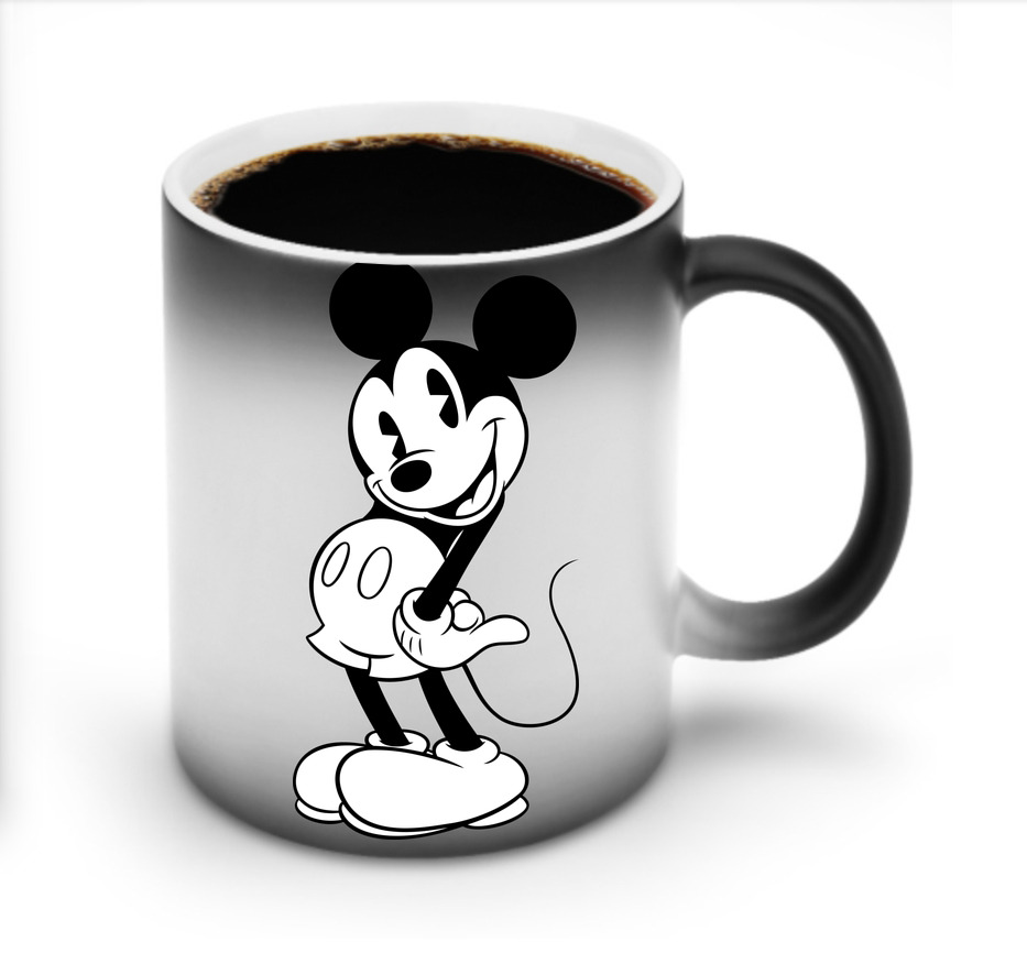ミッキーマウス Mickey Mouse 温度変色マグカップ