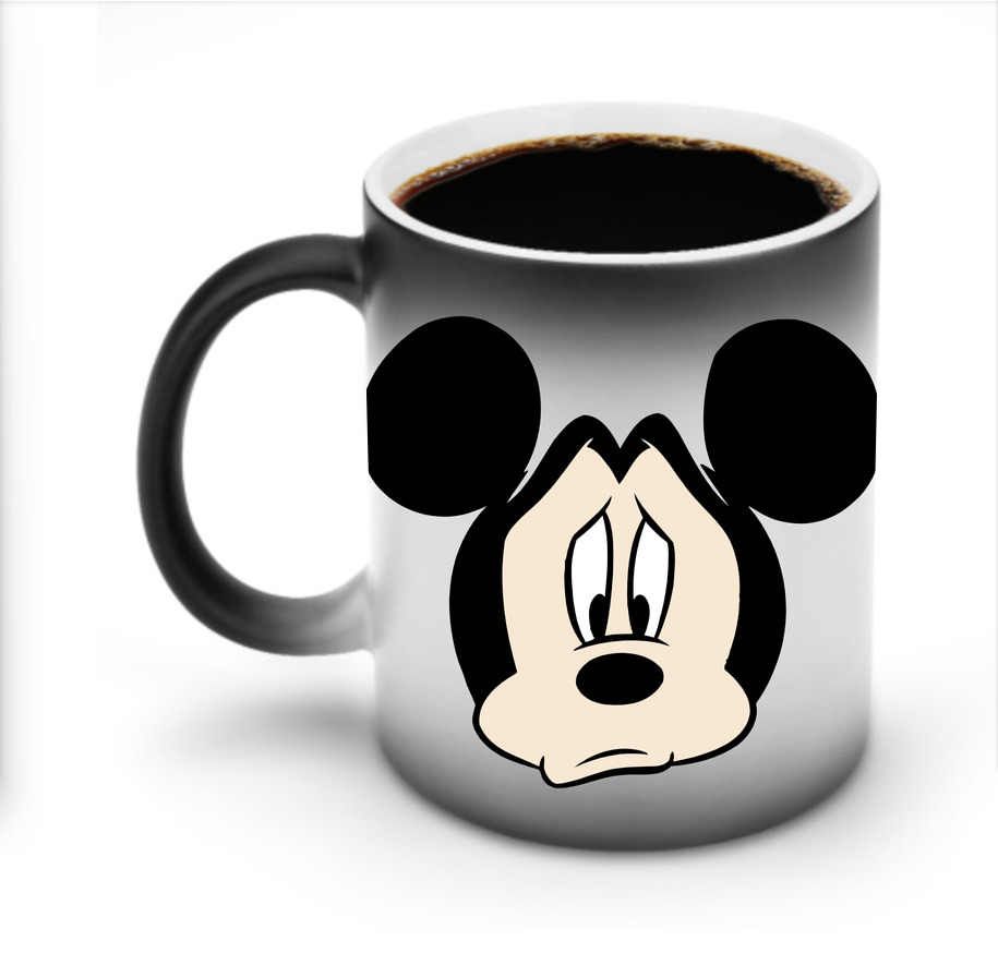 ミッキーマウス Mickey Mouse 温度変色マグカップ