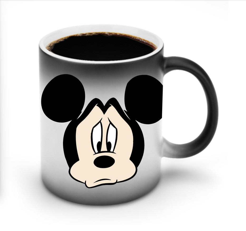 ミッキーマウス Mickey Mouse 温度変色マグカップ
