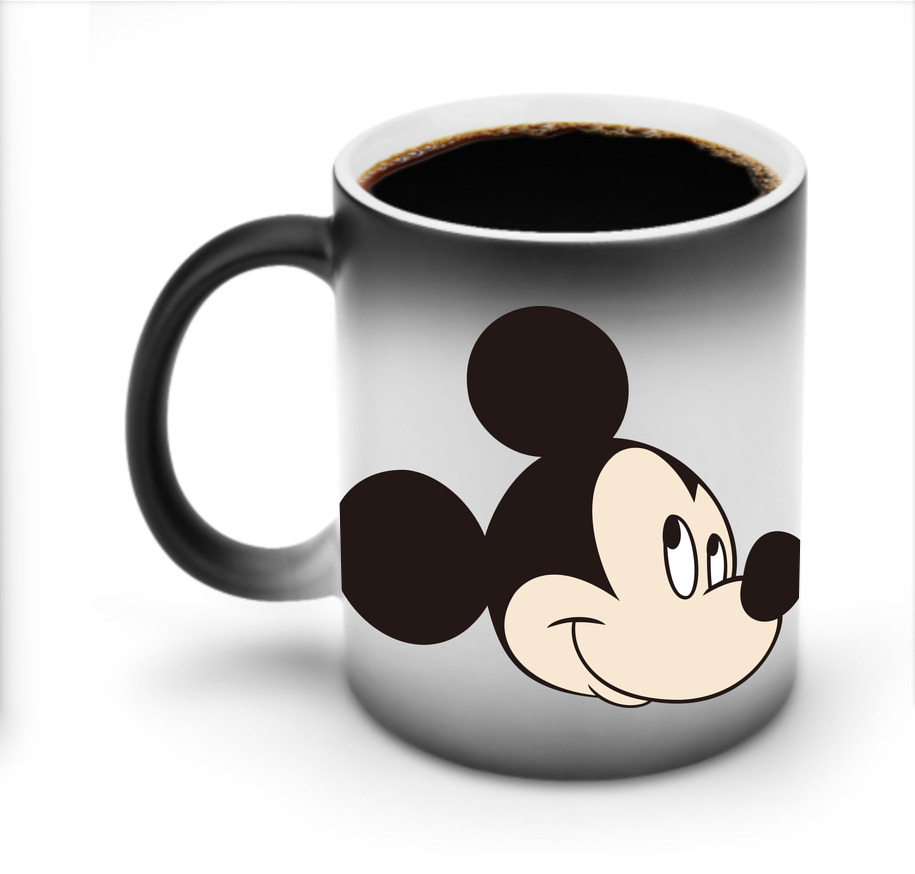ミッキーマウス Mickey Mouse 温度変色マグカップ
