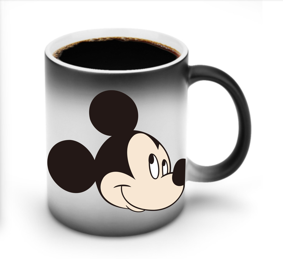 ミッキーマウス Mickey Mouse 温度変色マグカップ