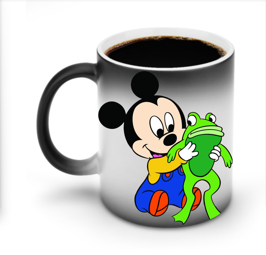 ミッキーマウス Mickey Mouse 温度変色マグカップ