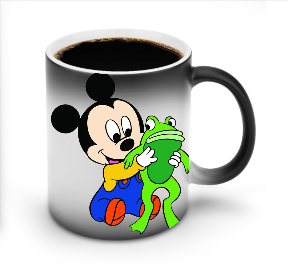 ミッキーマウス Mickey Mouse 温度変色マグカップ