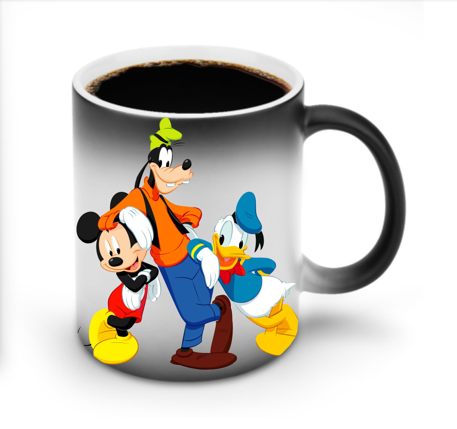 ミッキーマウス Mickey Mouse 温度変色マグカップ