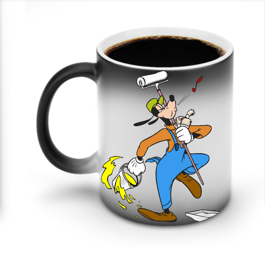 ミッキーマウス Mickey Mouse 温度変色マグカップ