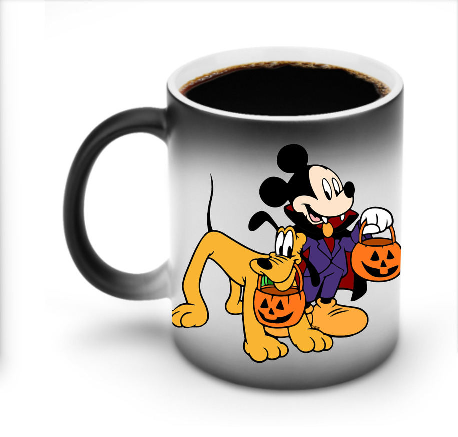 ミッキーマウス Mickey Mouse 温度変色マグカップ