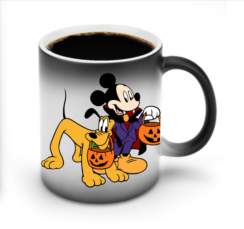 ミッキーマウス Mickey Mouse 温度変色マグカップ