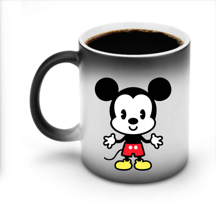 ミッキーマウス Mickey Mouse 温度変色マグカップ