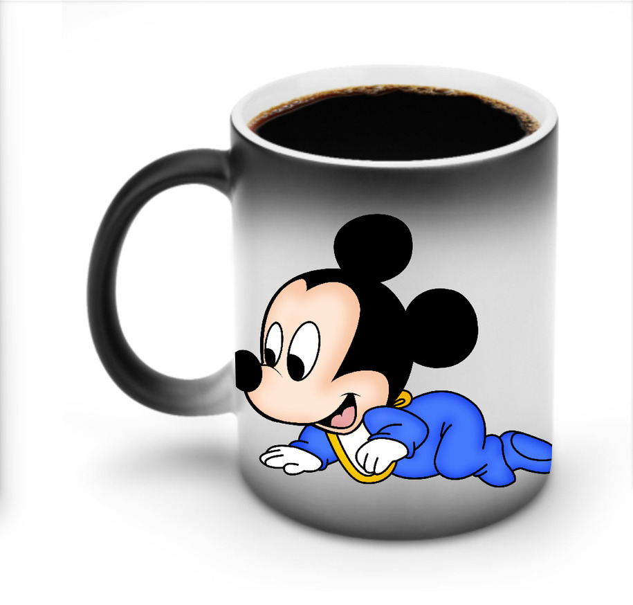 ミッキーマウス Mickey Mouse 温度変色マグカップ