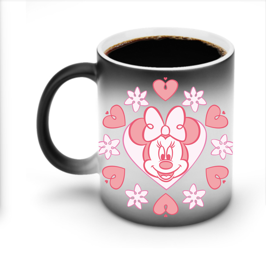 ミッキーマウス Mickey Mouse 温度変色マグカップ