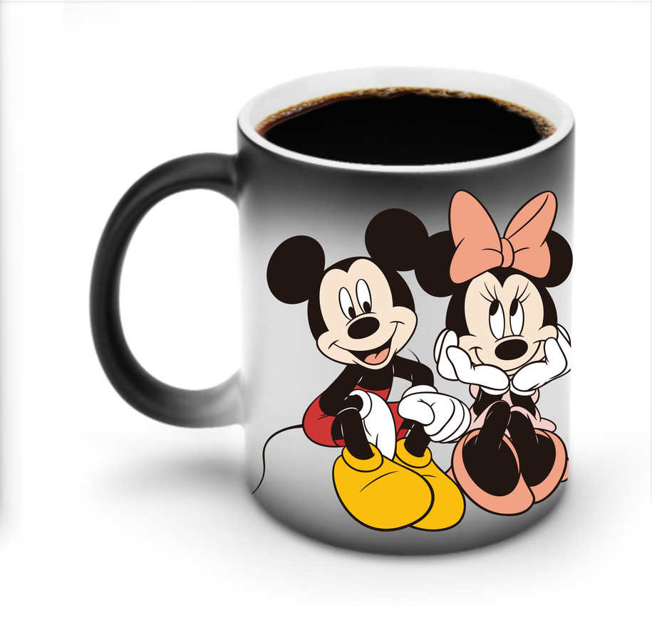 ミッキーマウス Mickey Mouse 温度変色マグカップ