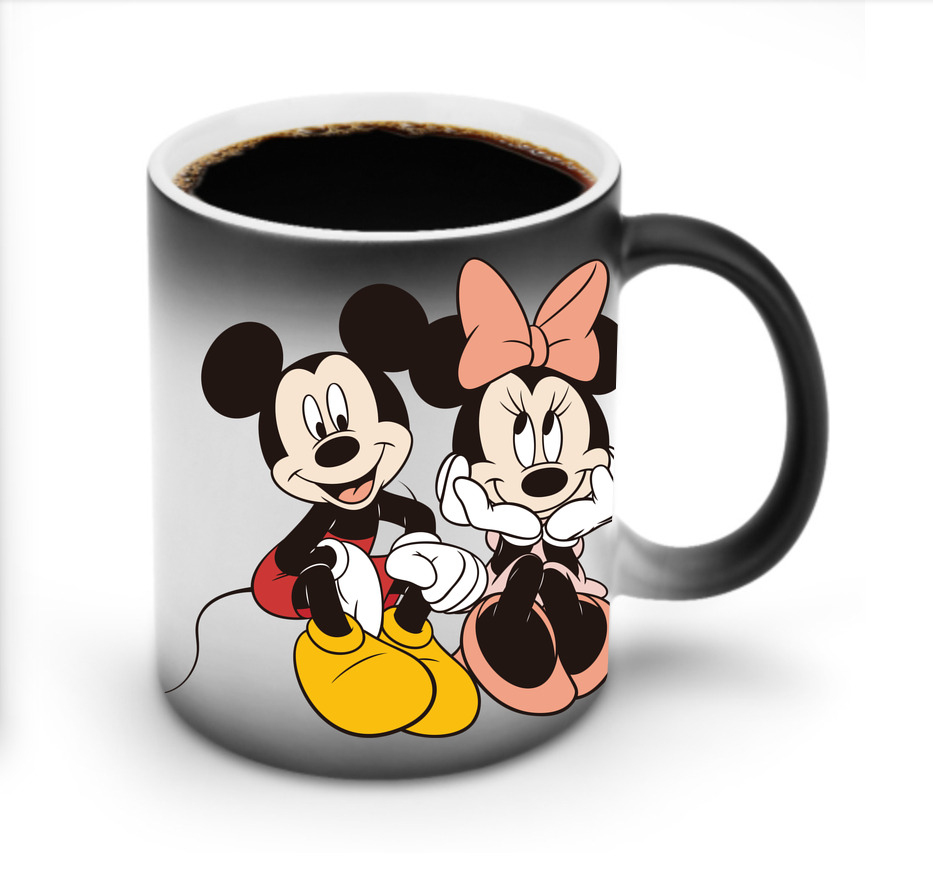 ミッキーマウス Mickey Mouse 温度変色マグカップ