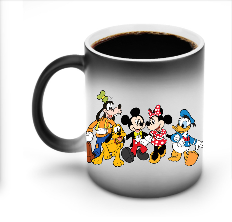 ミッキーマウス Mickey Mouse 温度変色マグカップ