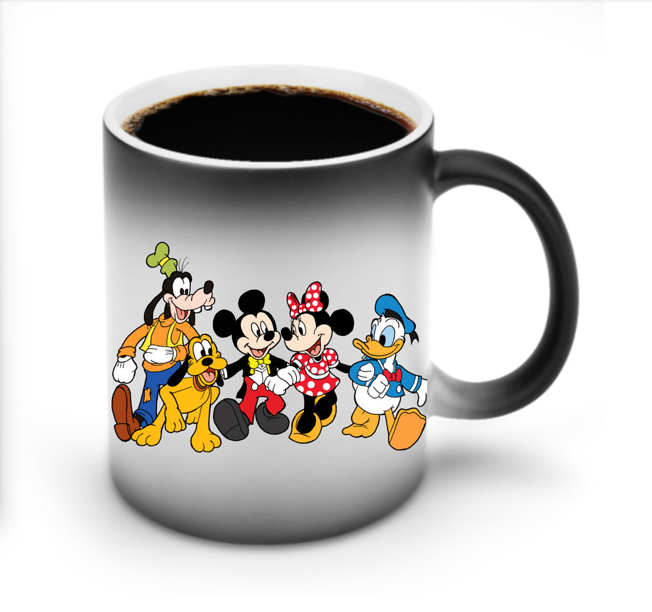 ミッキーマウス Mickey Mouse 温度変色マグカップ