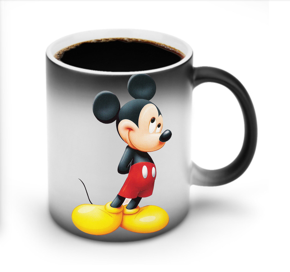 ミッキーマウス Mickey Mouse 温度変色マグカップ