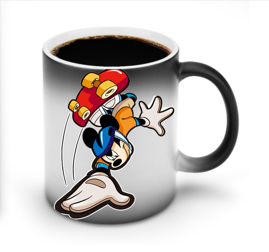 ミッキーマウス Mickey Mouse 温度変色マグカップ