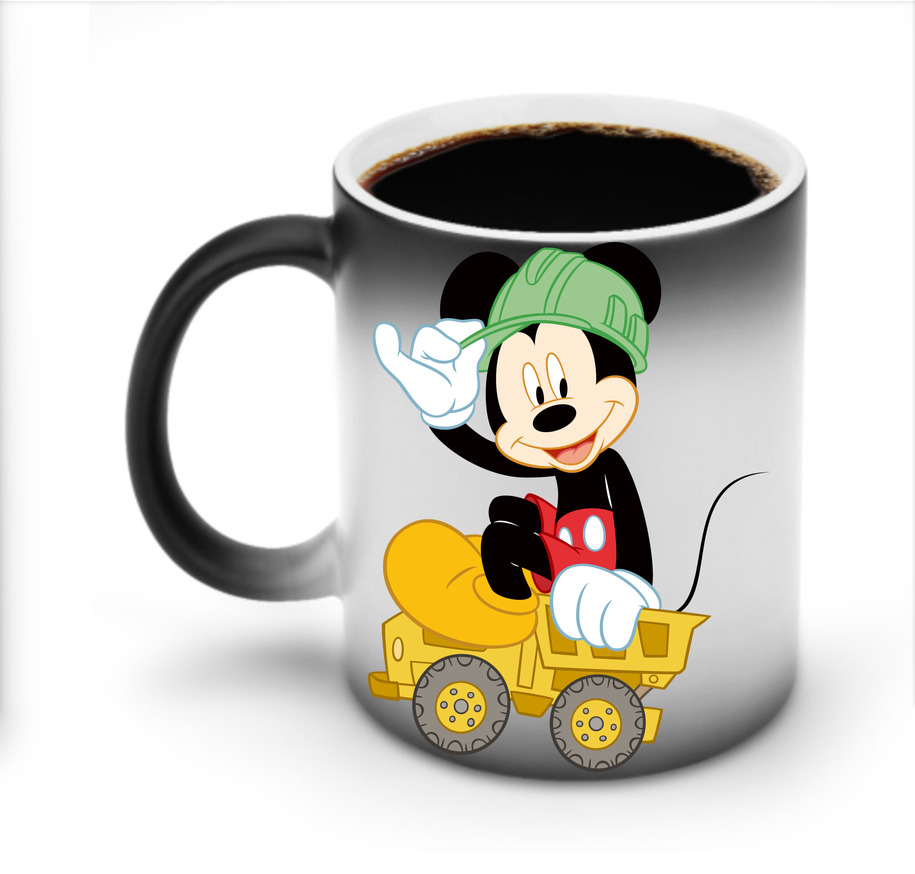 ミッキーマウス Mickey Mouse 温度変色マグカップ