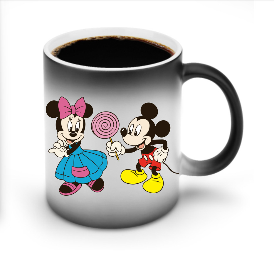 ミッキーマウス Mickey Mouse 温度変色マグカップ