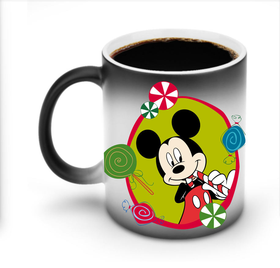 ミッキーマウス Mickey Mouse 温度変色マグカップ