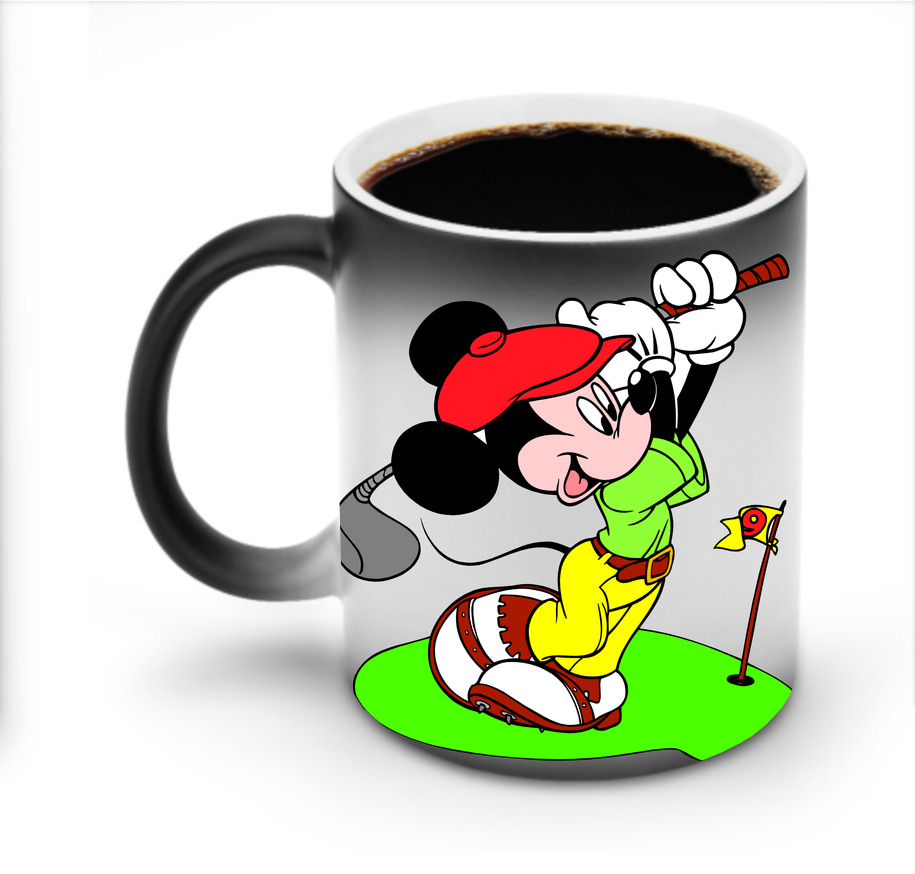 ミッキーマウス Mickey Mouse 温度変色マグカップ