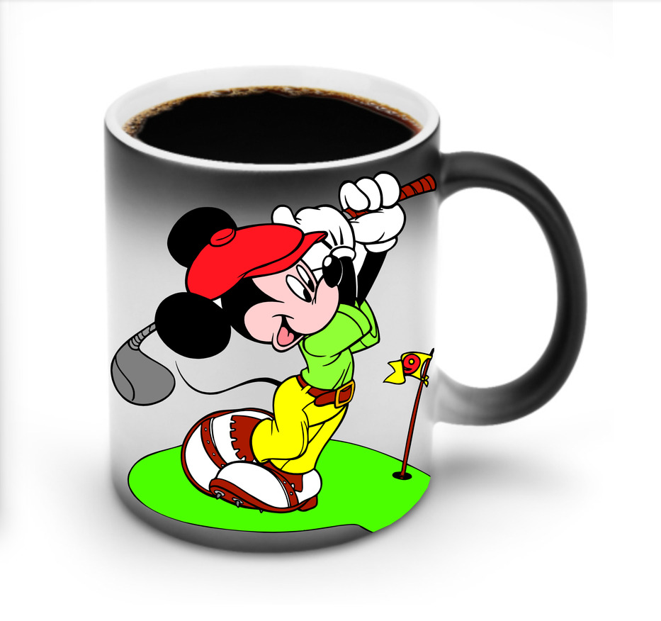 ミッキーマウス Mickey Mouse 温度変色マグカップ