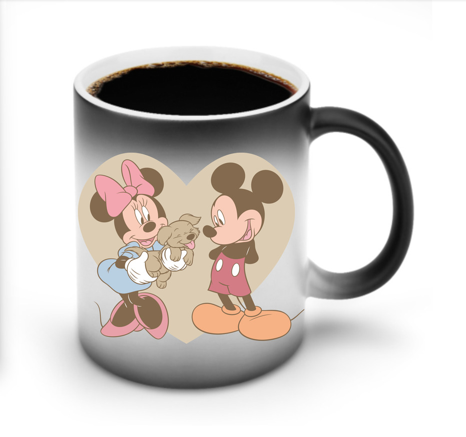 ミッキーマウス Mickey Mouse 温度変色マグカップ