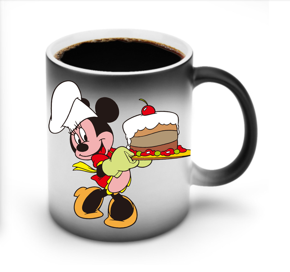 ミッキーマウス Mickey Mouse 温度変色マグカップ