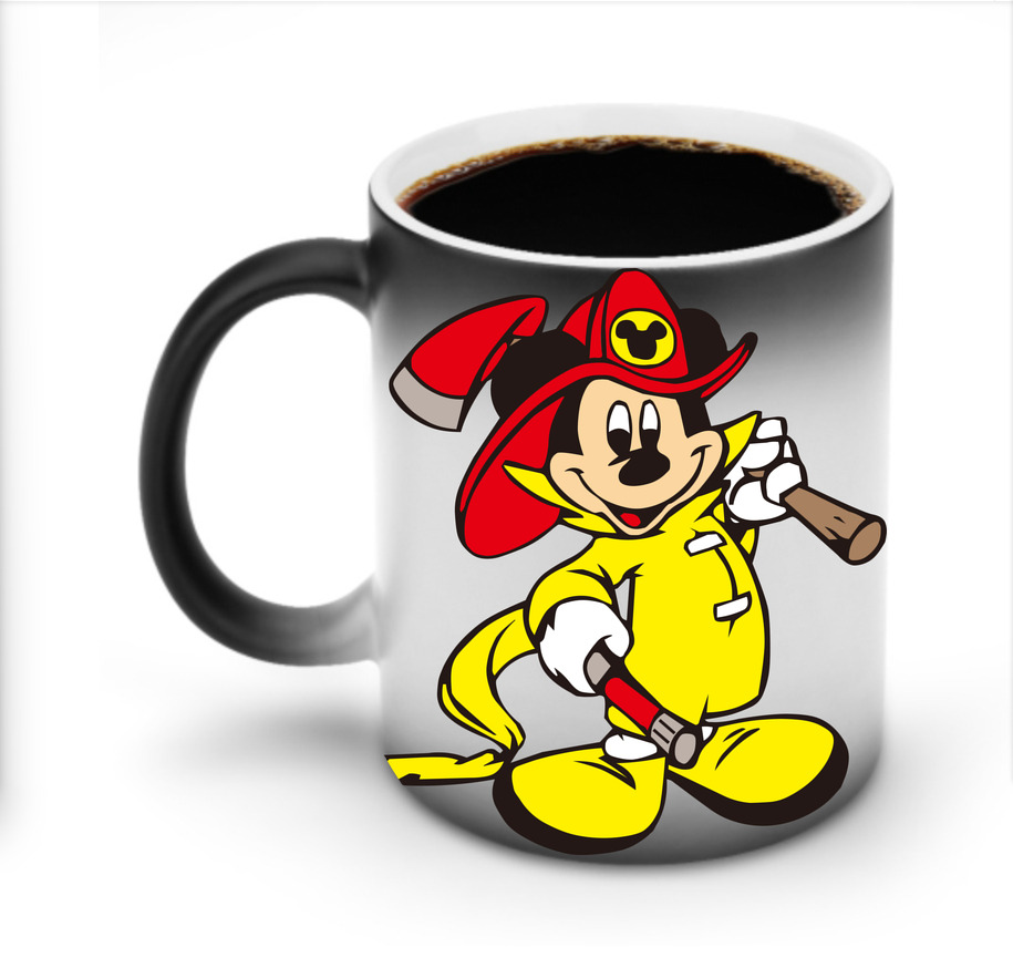 ミッキーマウス Mickey Mouse 温度変色マグカップ