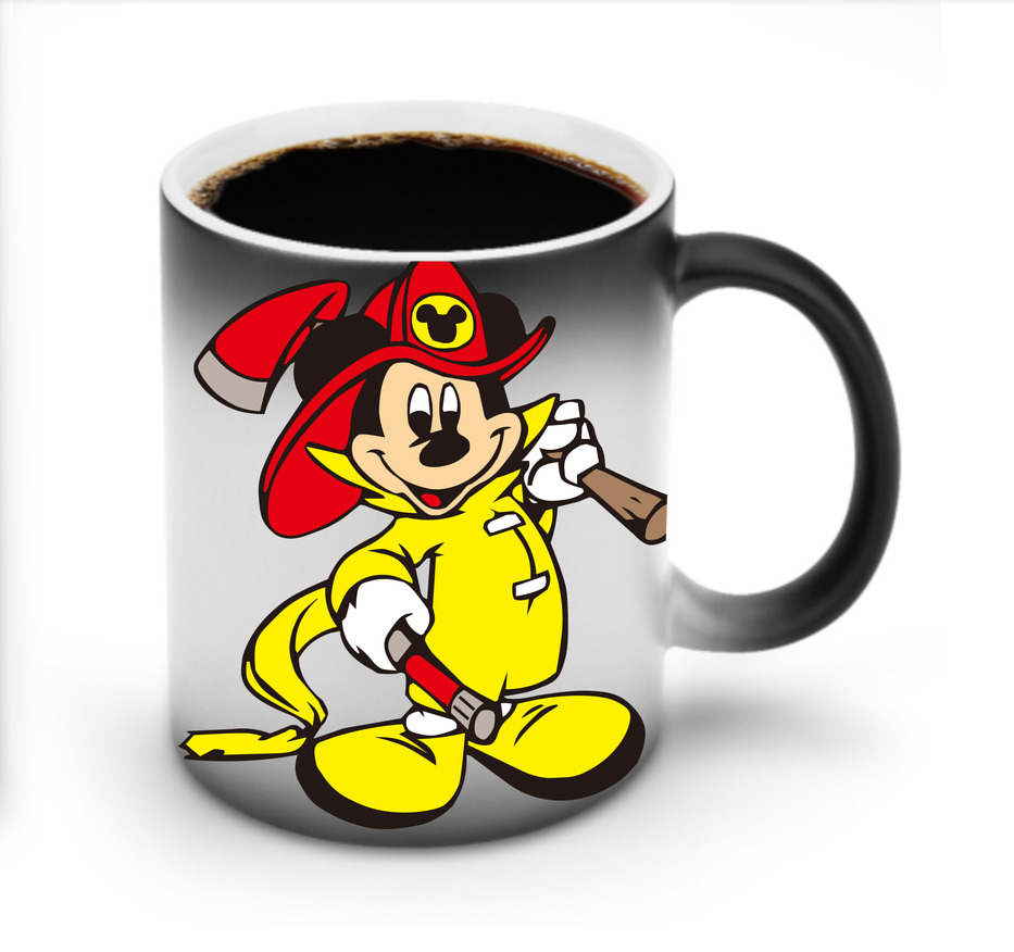 ミッキーマウス Mickey Mouse 温度変色マグカップ