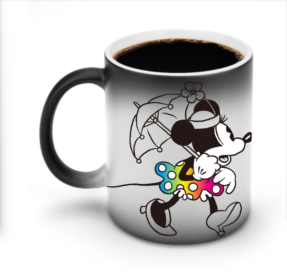 ミッキーマウス Mickey Mouse 温度変色マグカップ