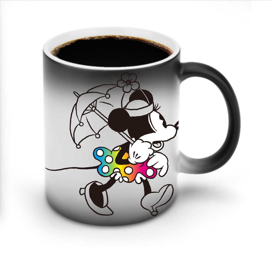 ミッキーマウス Mickey Mouse 温度変色マグカップ