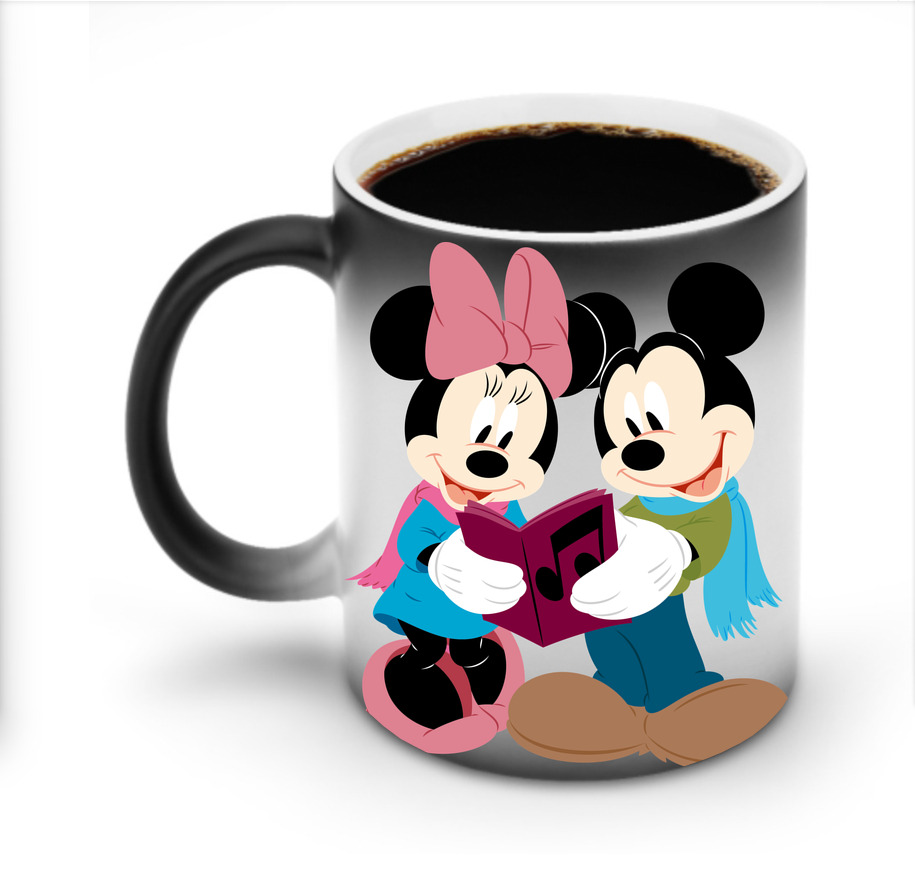 ミッキーマウス Mickey Mouse 温度変色マグカップ