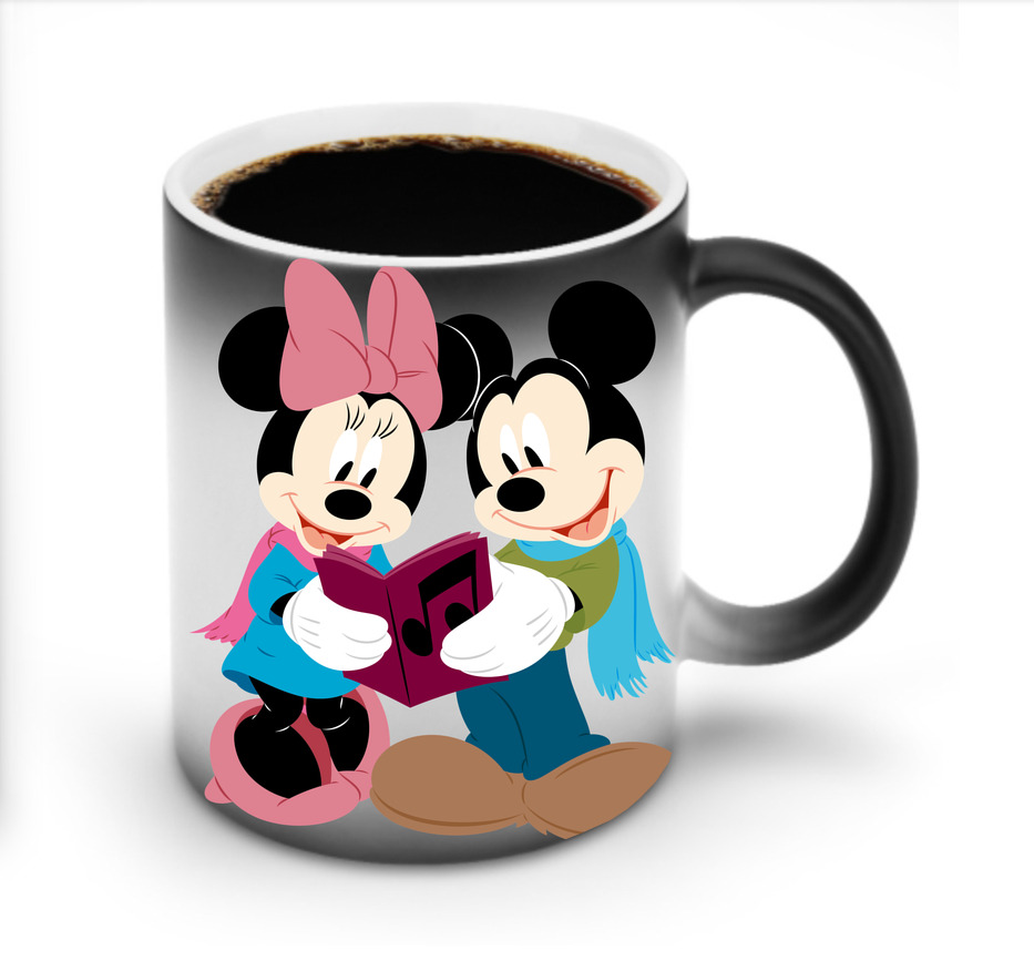 ミッキーマウス Mickey Mouse 温度変色マグカップ