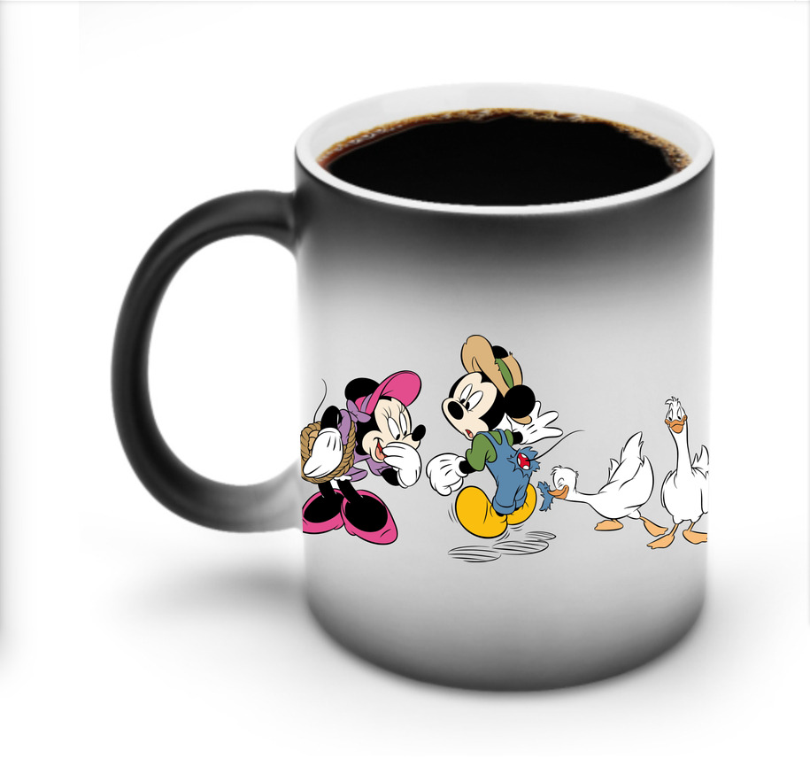 ミッキーマウス Mickey Mouse 温度変色マグカップ