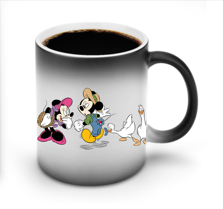 ミッキーマウス Mickey Mouse 温度変色マグカップ