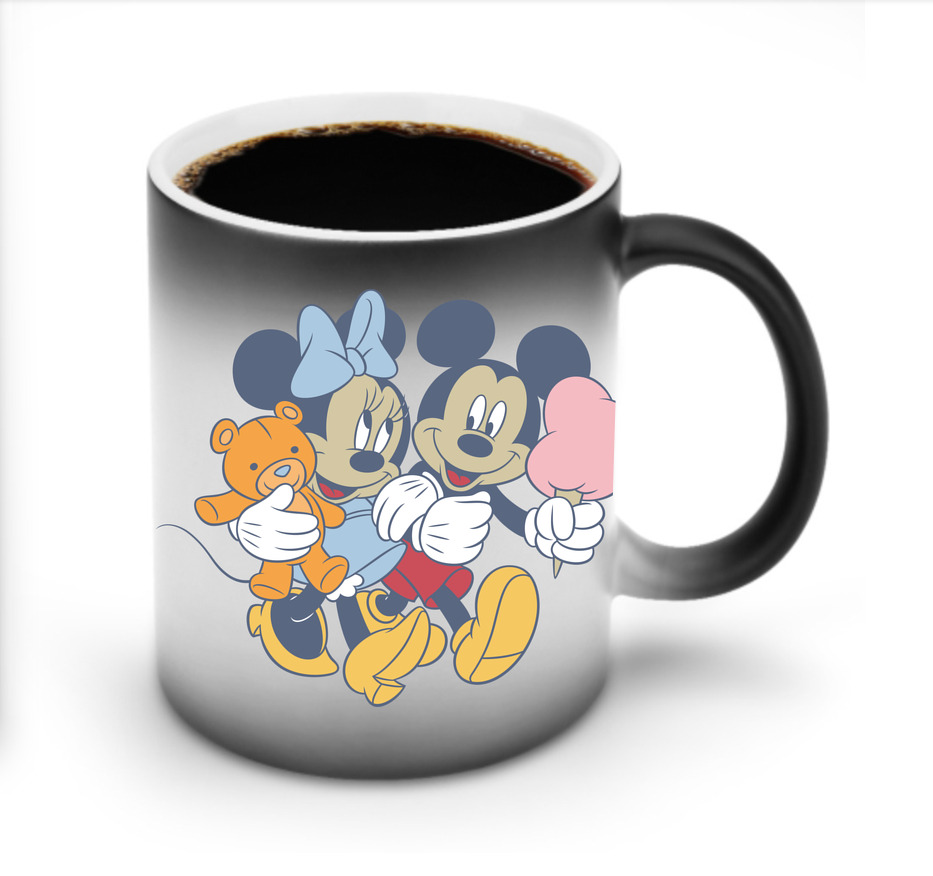 ミッキーマウス Mickey Mouse 温度変色マグカップ