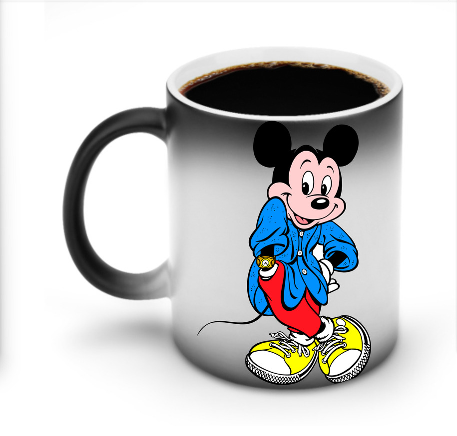 ミッキーマウス Mickey Mouse 温度変色マグカップ