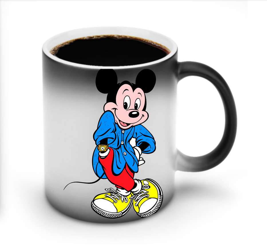 ミッキーマウス Mickey Mouse 温度変色マグカップ
