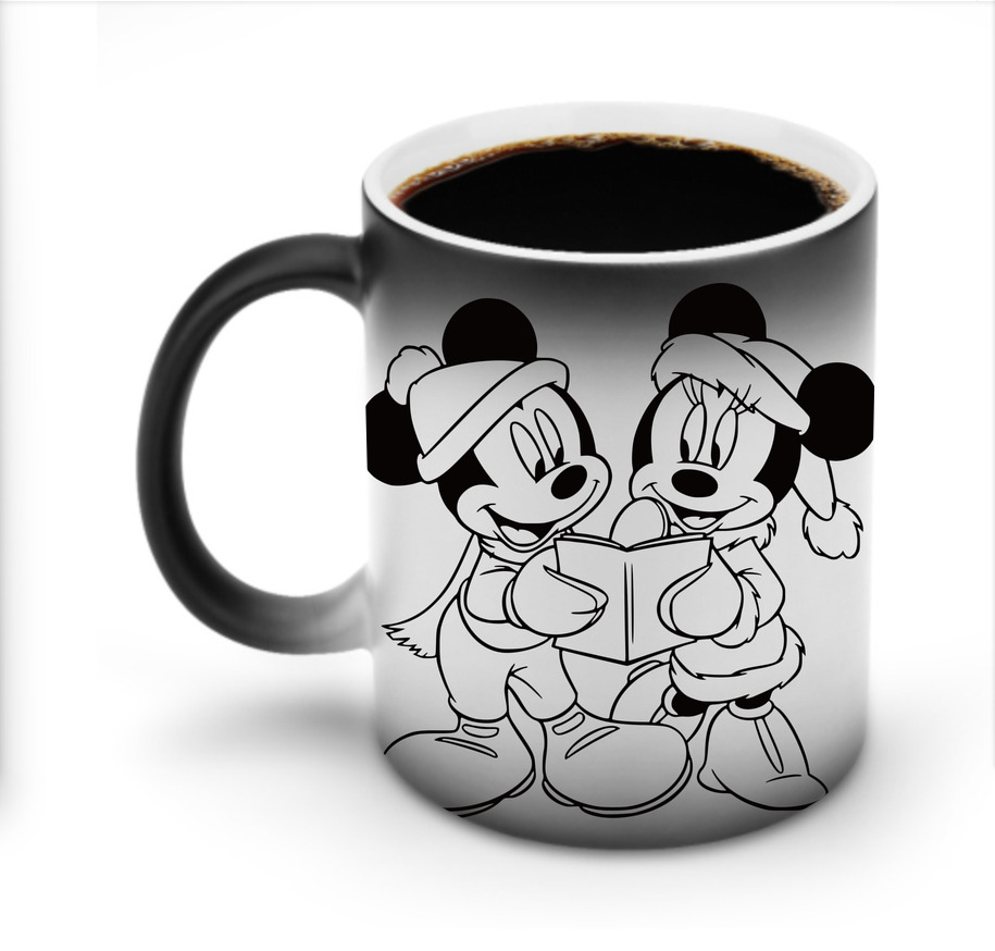 ミッキーマウス Mickey Mouse 温度変色マグカップ