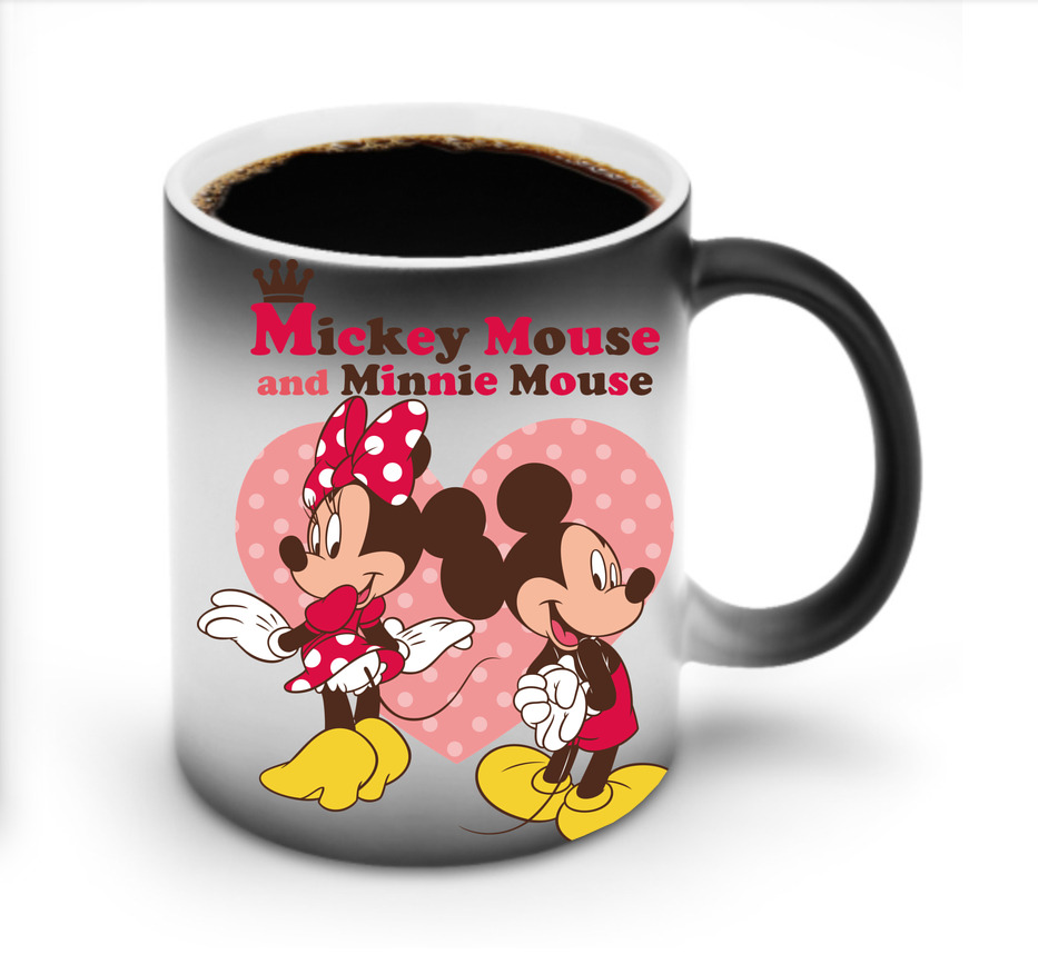 ミッキーマウス Mickey Mouse 温度変色マグカップ