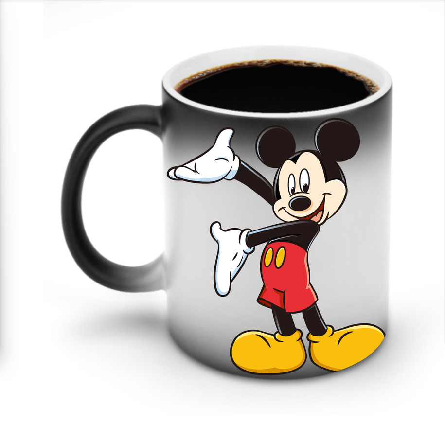 ミッキーマウス Mickey Mouse 温度変色マグカップ