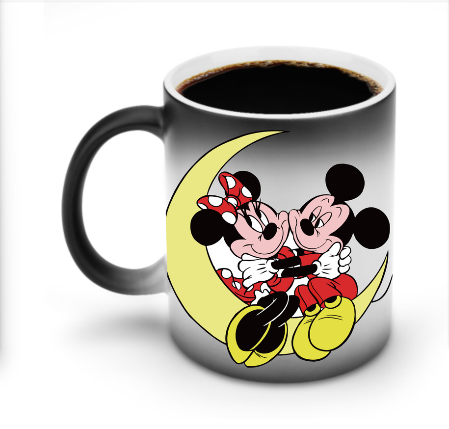 ミッキーマウス Mickey Mouse 温度変色マグカップ