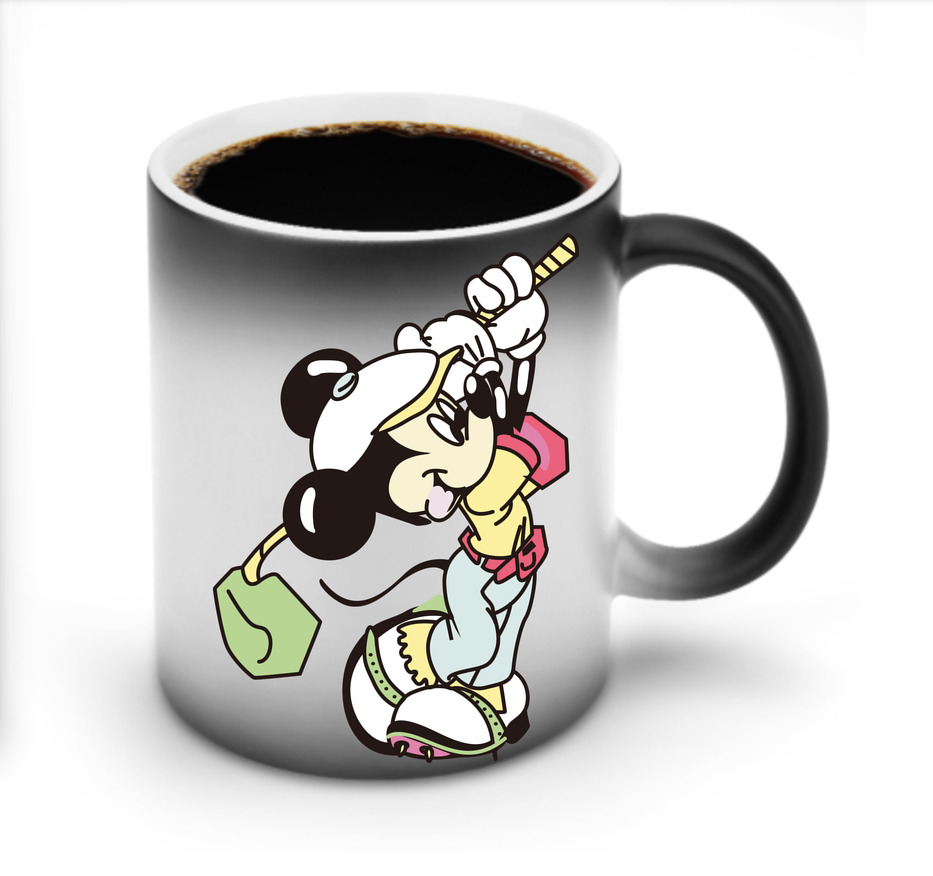 ミッキーマウス Mickey Mouse 温度変色マグカップ