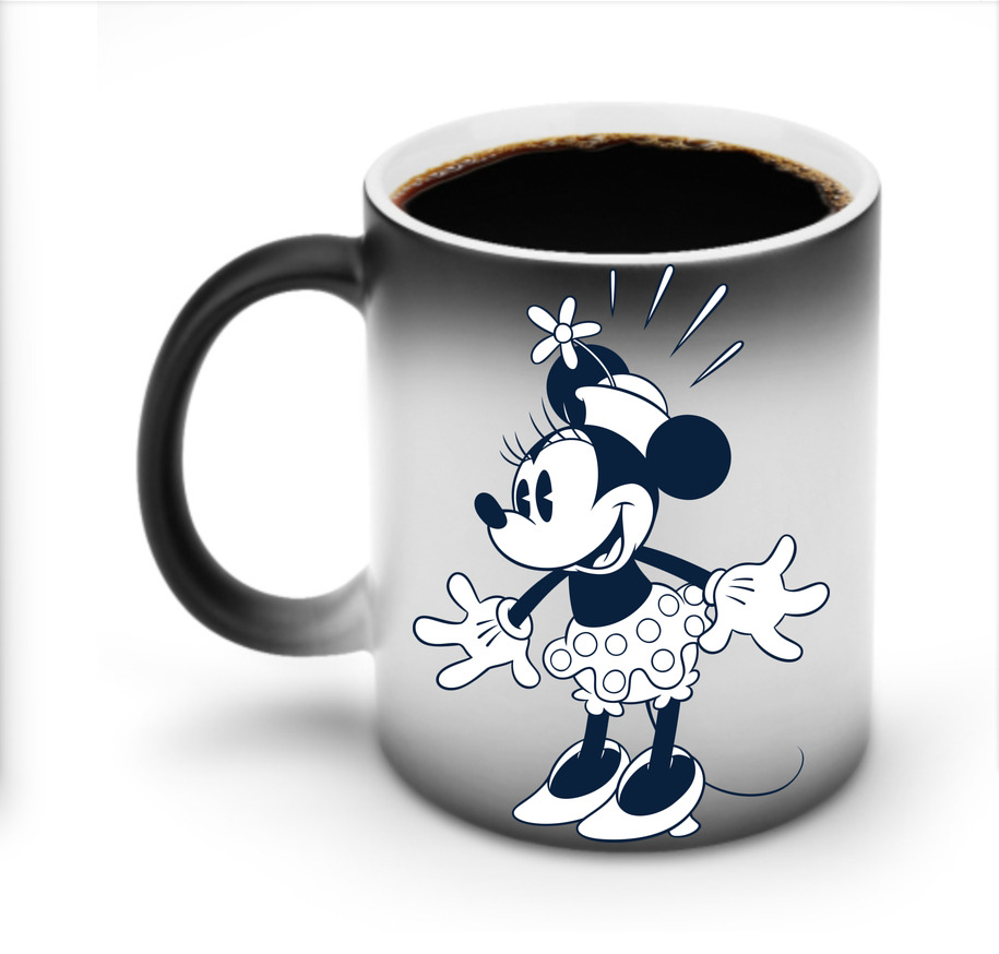 ミッキーマウス Mickey Mouse 温度変色マグカップ