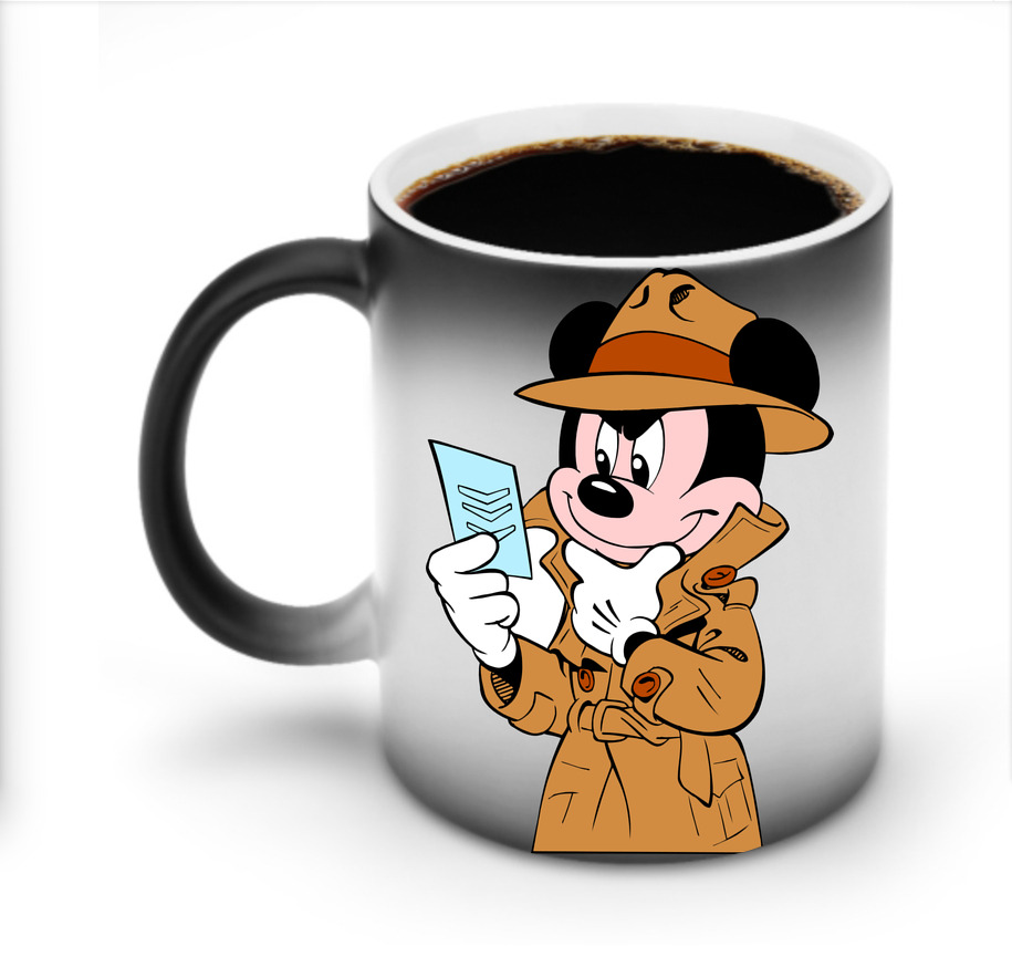 ミッキーマウス Mickey Mouse 温度変色マグカップ